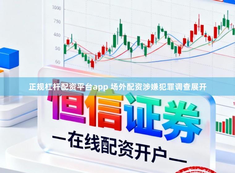 正规杠杆配资平台app 场外配资涉嫌犯罪调查展开